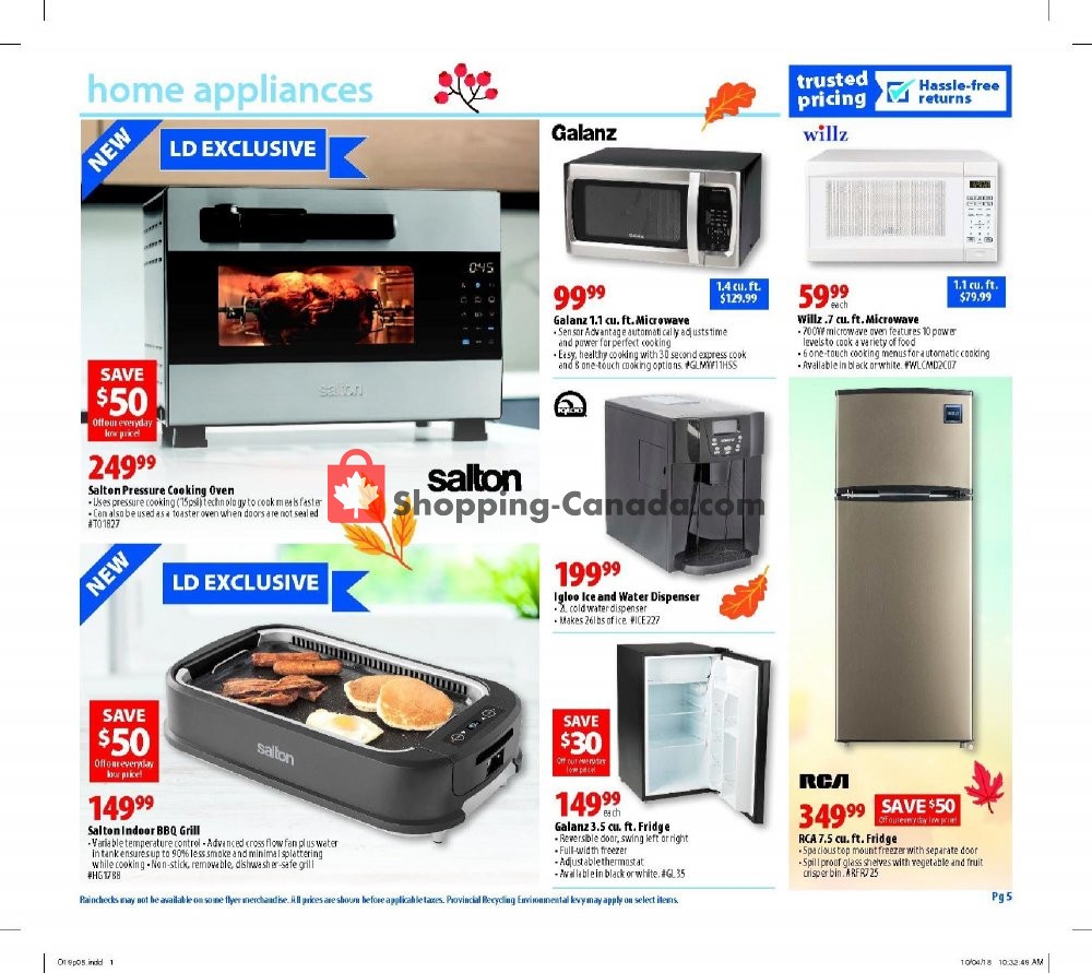 London Drugs flyer from Friday October 19, 2018 to Wednesday October 24, 2018 - page 6