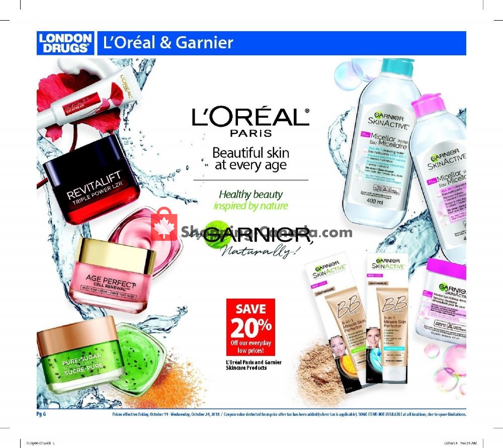 London Drugs flyer from Friday October 19, 2018 to Wednesday October 24, 2018 - page 7