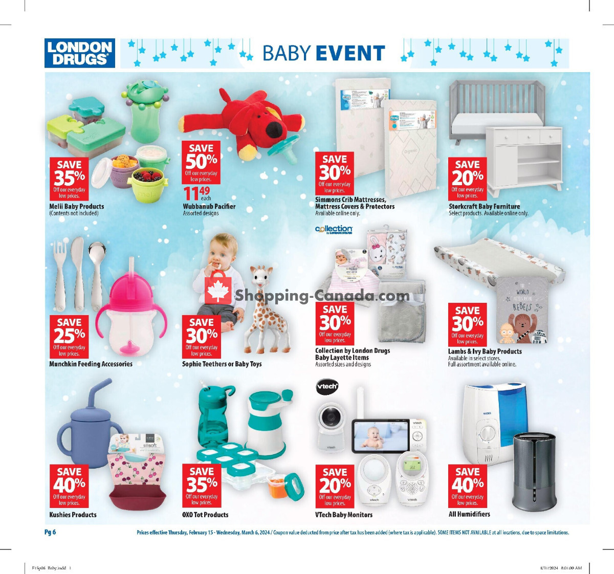 London Drugs flyer from Thursday February 15, 2024 to Wednesday March 6, 2024 - page 6