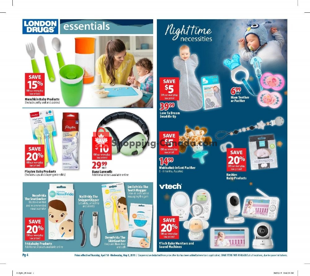 London Drugs flyer from Thursday April 18, 2019 to Wednesday May 8, 2019 - page 4
