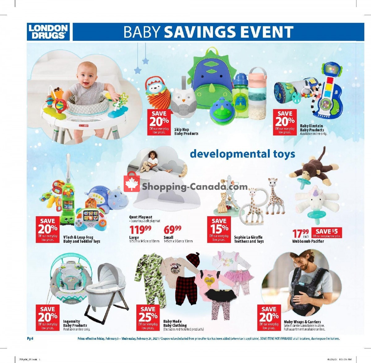 London Drugs flyer from Friday February 5, 2021 to Wednesday February 24, 2021 - page 7