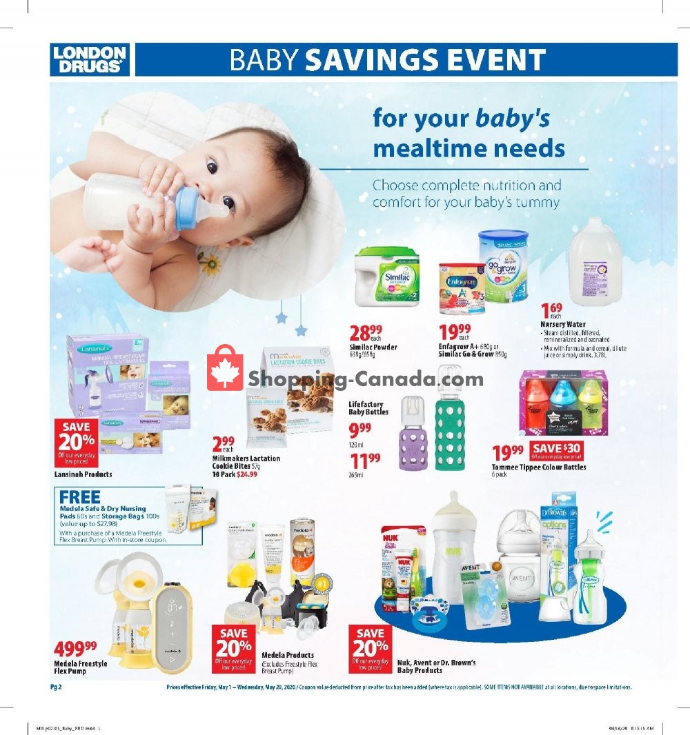London Drugs flyer from Friday May 1, 2020 to Wednesday May 20, 2020 - page 2