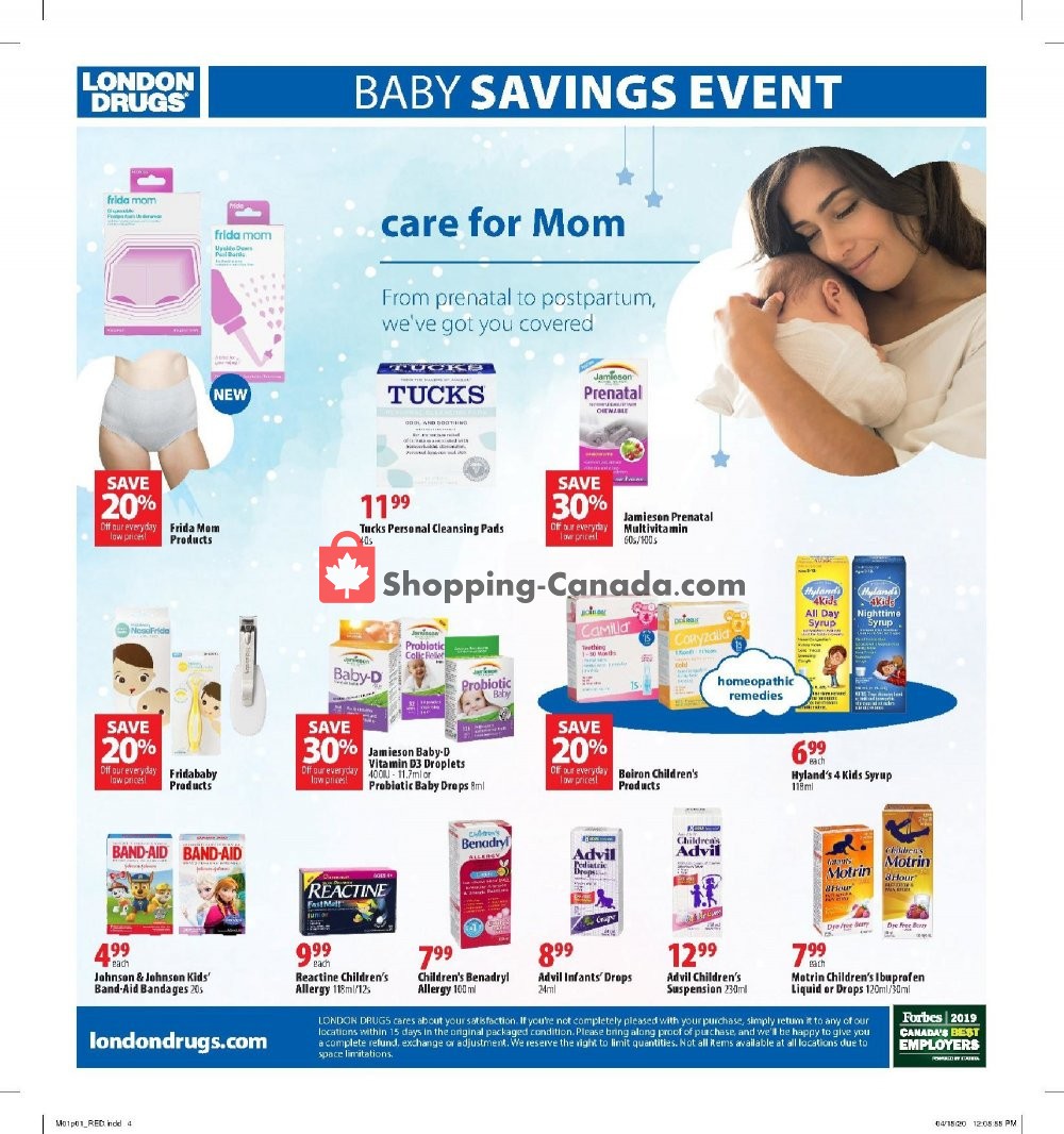 London Drugs flyer from Friday May 1, 2020 to Wednesday May 20, 2020 - page 9