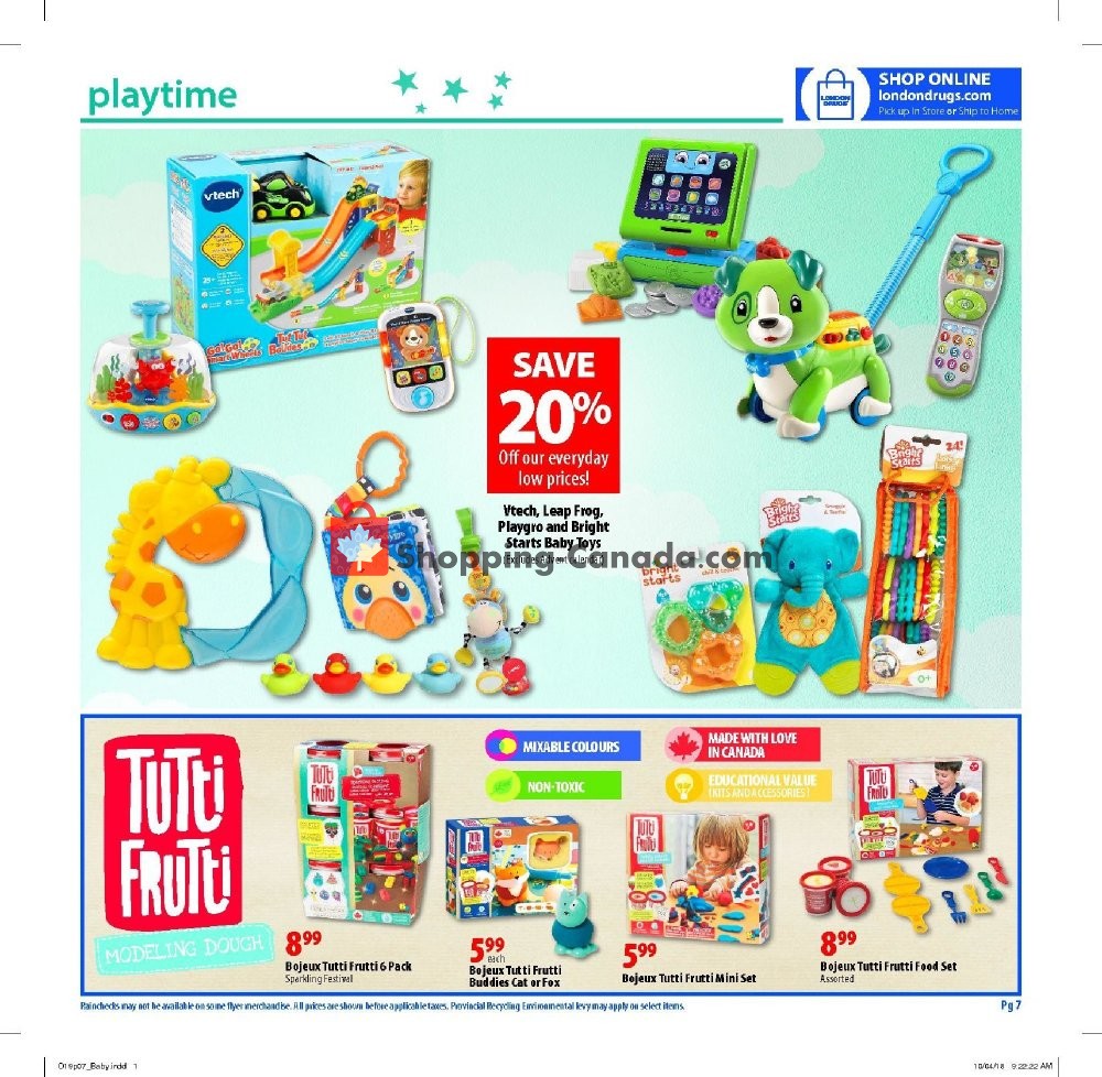 London Drugs flyer from Friday October 19, 2018 to Wednesday November 7, 2018 - page 7