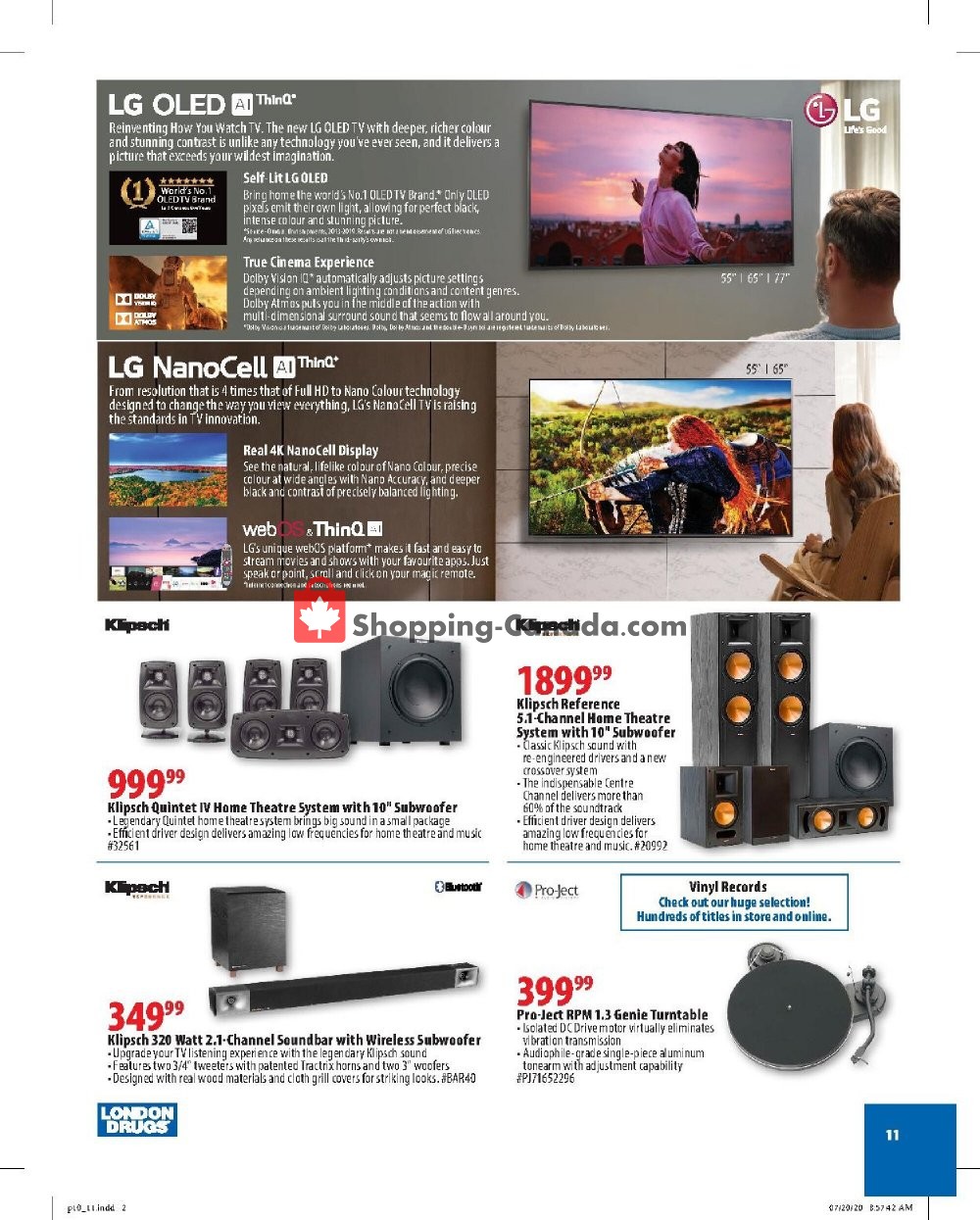 London Drugs flyer from Friday August 7, 2020 to Wednesday August 26, 2020 - page 11
