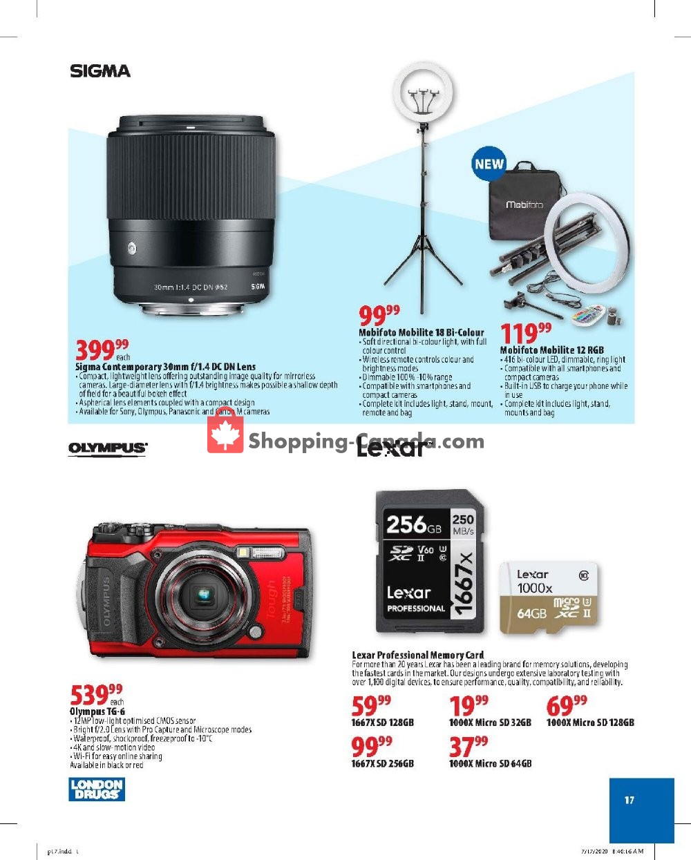 London Drugs flyer from Friday August 7, 2020 to Wednesday August 26, 2020 - page 17