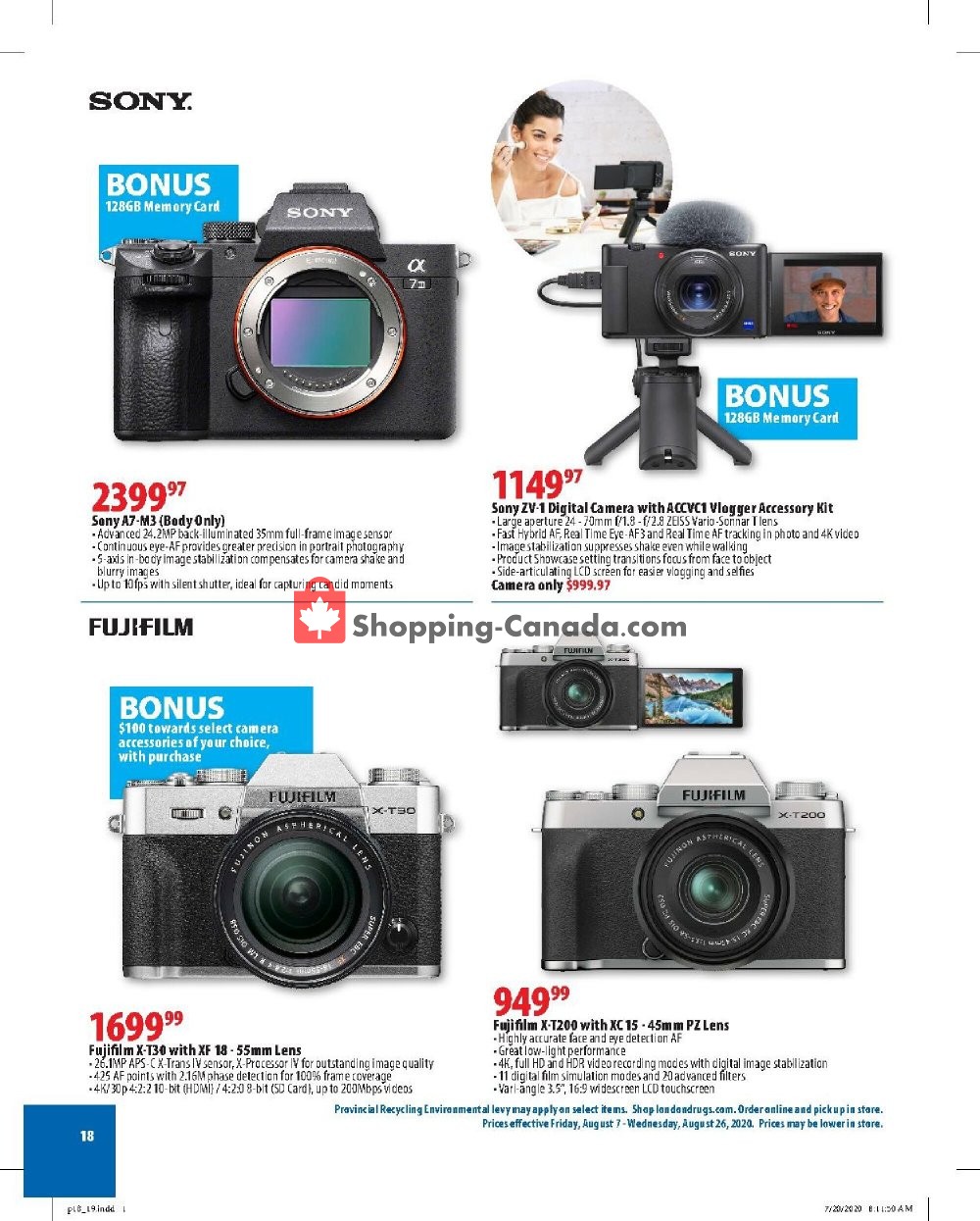 London Drugs flyer from Friday August 7, 2020 to Wednesday August 26, 2020 - page 18