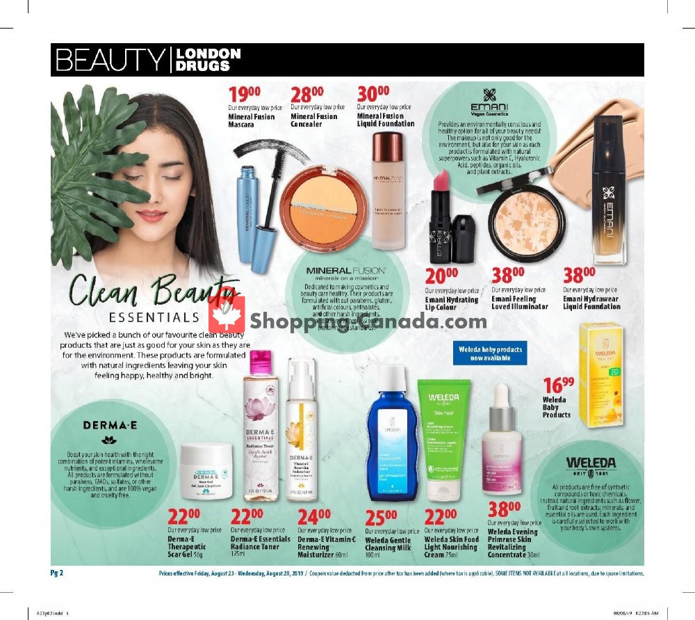 London Drugs flyer from Friday August 23, 2019 to Wednesday August 28, 2019 - page 2