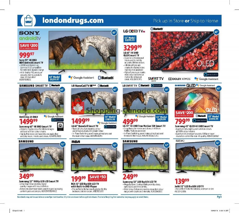 London Drugs flyer from Friday August 23, 2019 to Wednesday August 28, 2019 - page 3