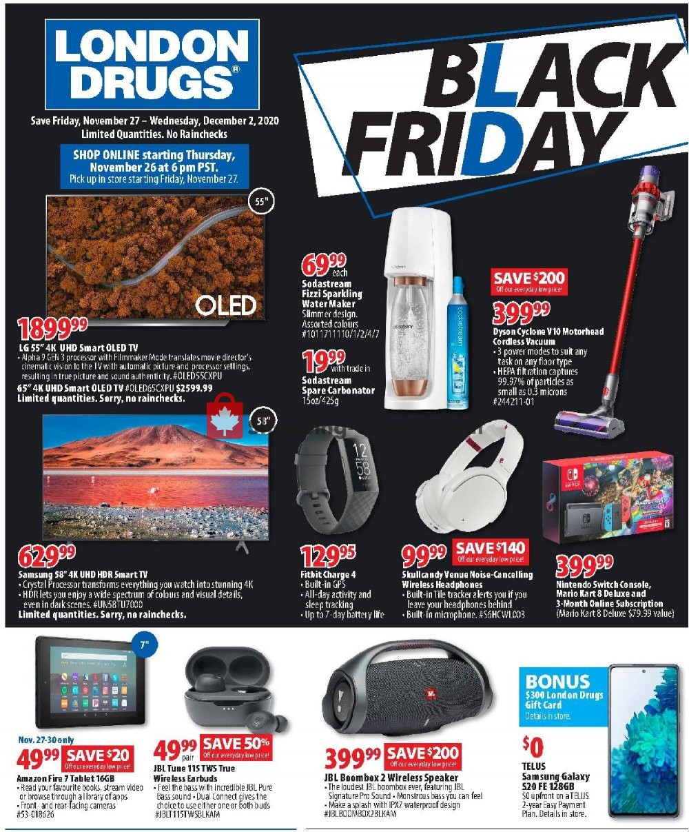 London Drugs Canada, flyer (Black Friday) November 26 December 2