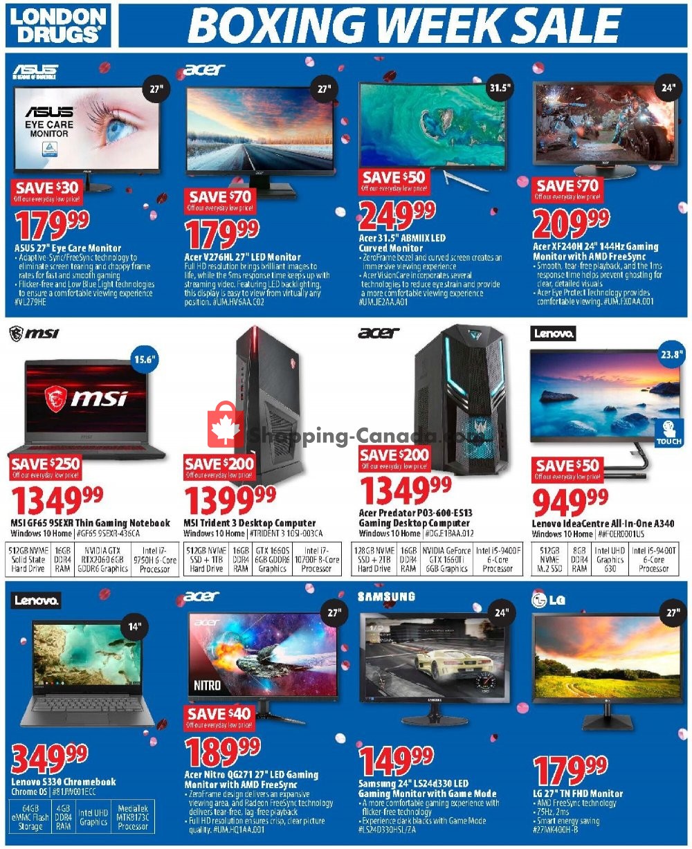London Drugs flyer from Saturday December 26, 2020 to Friday January 1, 2021 - page 12