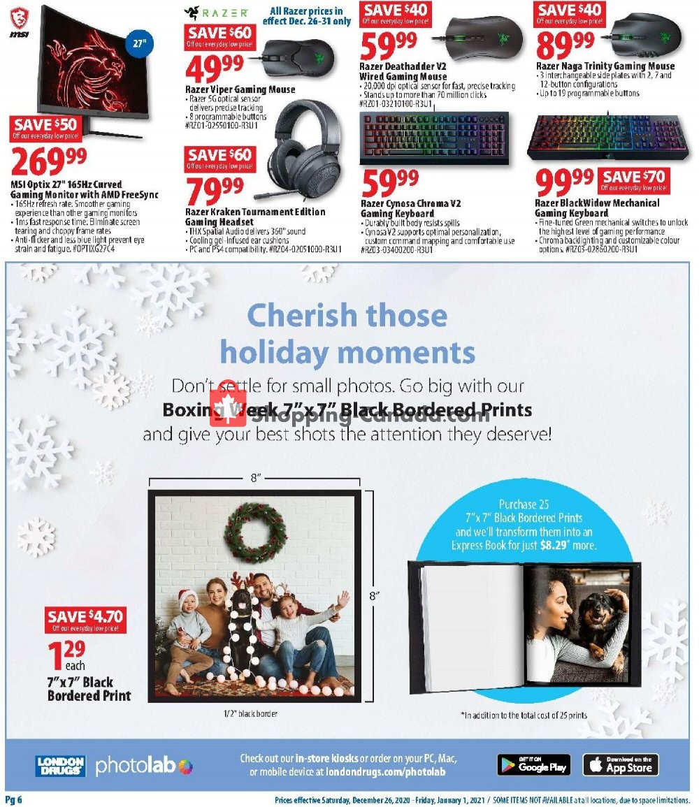London Drugs flyer from Saturday December 26, 2020 to Friday January 1, 2021 - page 13