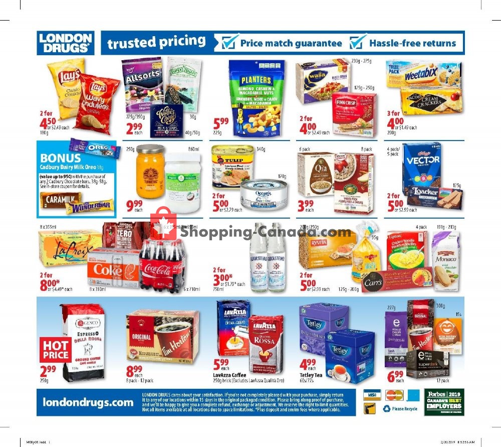 London Drugs flyer from Friday March 8, 2019 to Wednesday March 13, 2019 - page 10