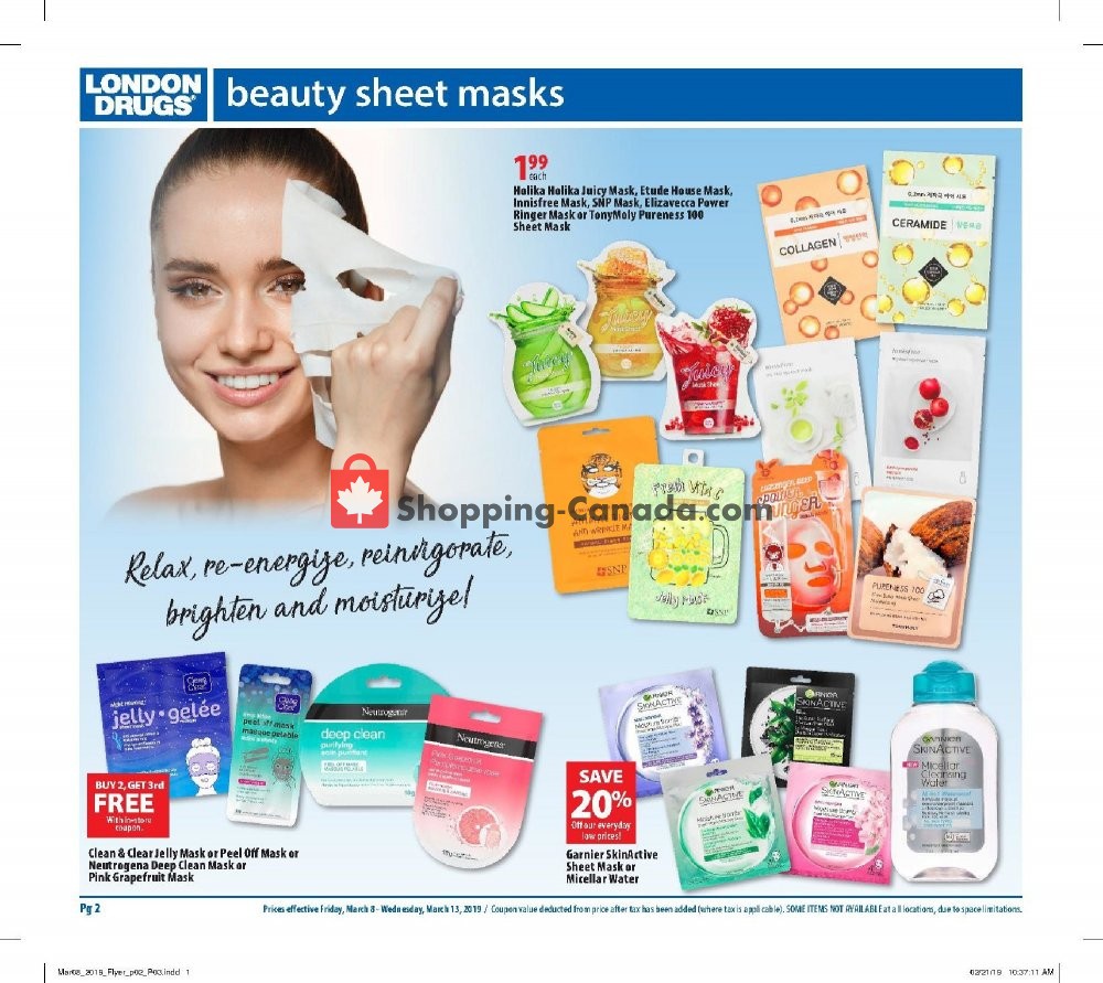 London Drugs flyer from Friday March 8, 2019 to Wednesday March 13, 2019 - page 2