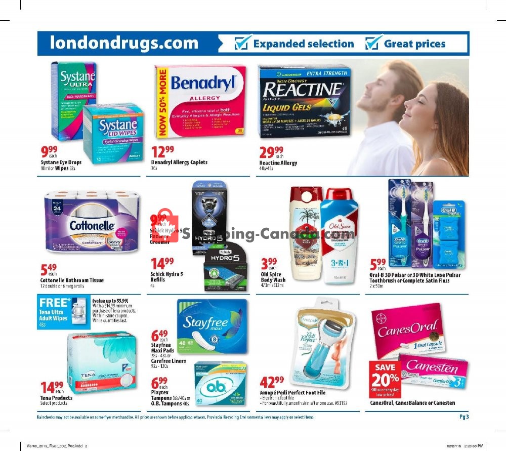 London Drugs flyer from Friday March 8, 2019 to Wednesday March 13, 2019 - page 3