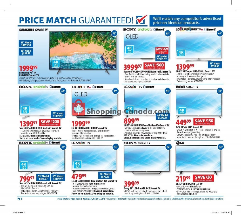 London Drugs flyer from Friday March 8, 2019 to Wednesday March 13, 2019 - page 7