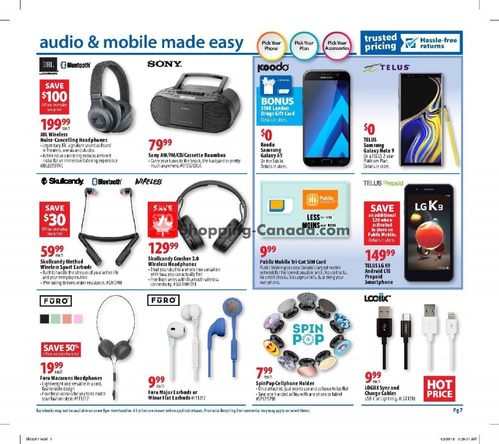 London Drugs flyer from Friday March 8, 2019 to Wednesday March 13, 2019 - page 8