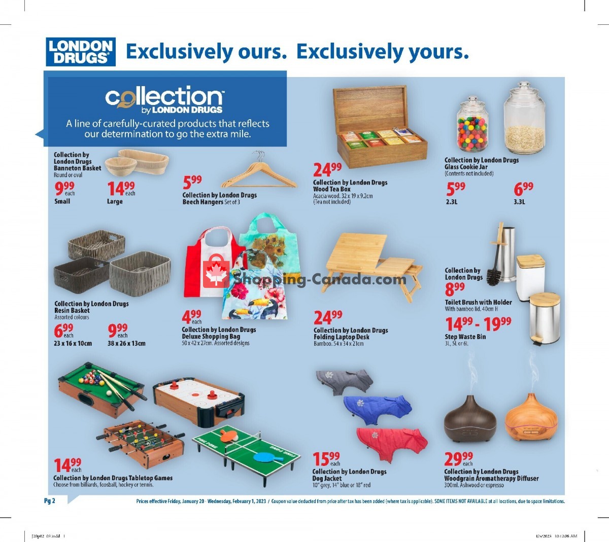 London Drugs flyer from Friday January 20, 2023 to Wednesday February 1, 2023 - page 2