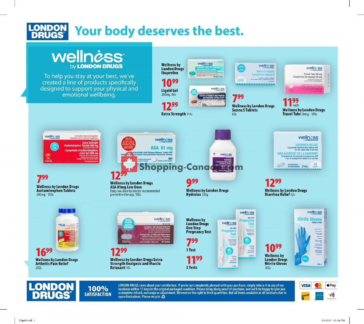 London Drugs flyer from Friday January 20, 2023 to Wednesday February 1, 2023 - page 8