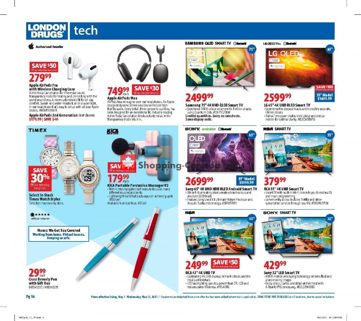 London Drugs flyer from Friday May 7, 2021 to Wednesday May 12, 2021 - page 18