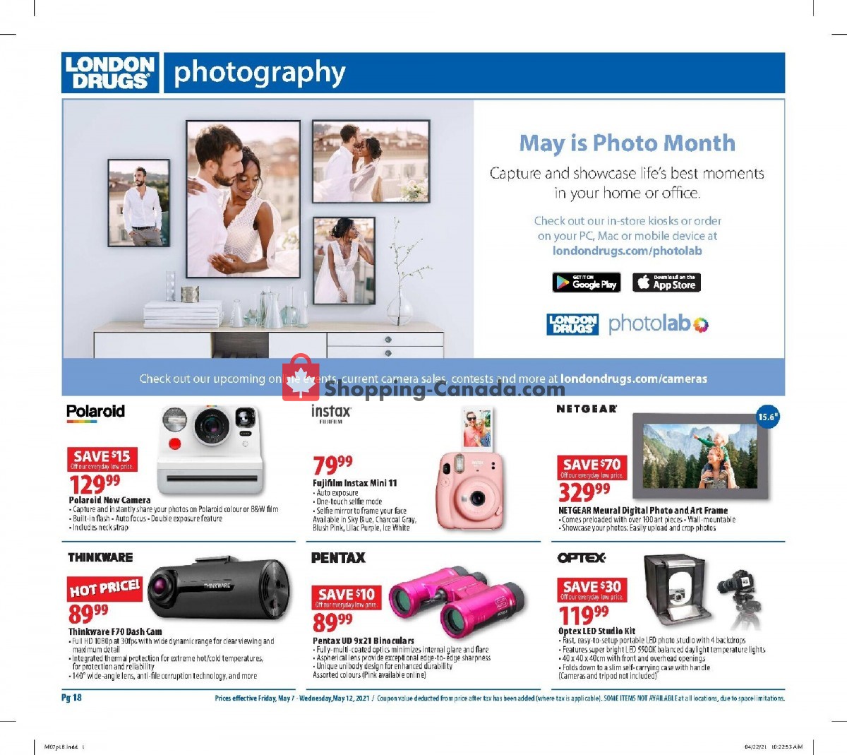 London Drugs flyer from Friday May 7, 2021 to Wednesday May 12, 2021 - page 20