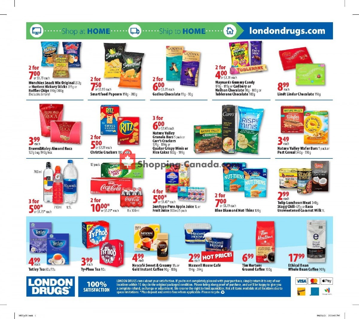 London Drugs flyer from Friday May 7, 2021 to Wednesday May 12, 2021 - page 22