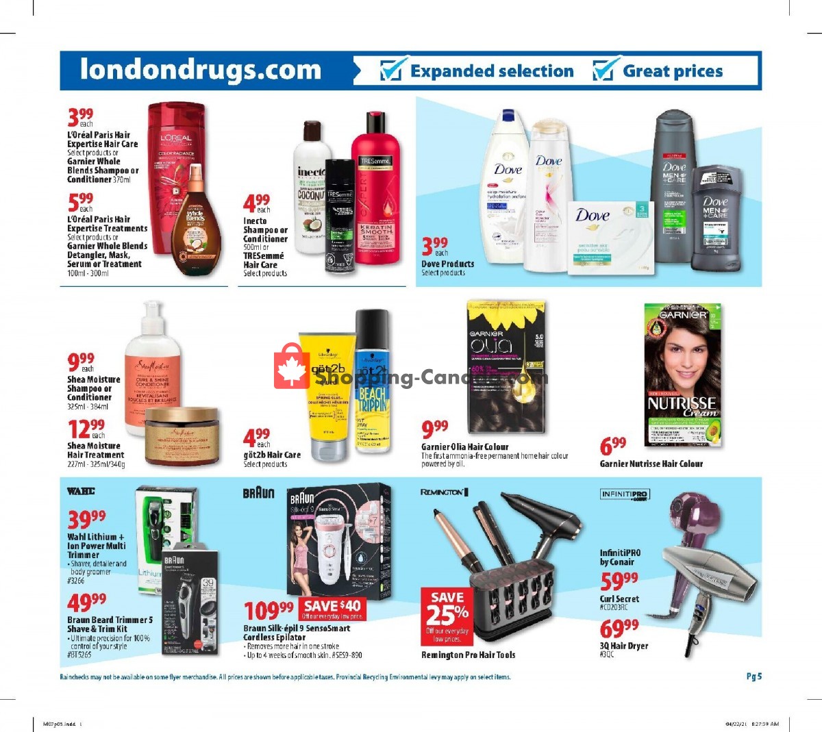 London Drugs flyer from Friday May 7, 2021 to Wednesday May 12, 2021 - page 7