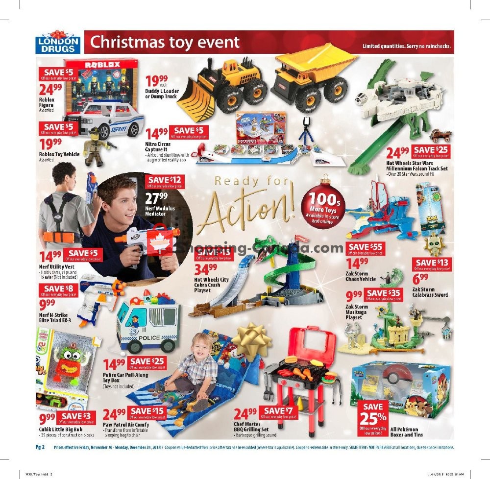 London Drugs flyer from Friday November 30, 2018 to Monday December 24, 2018 - page 2