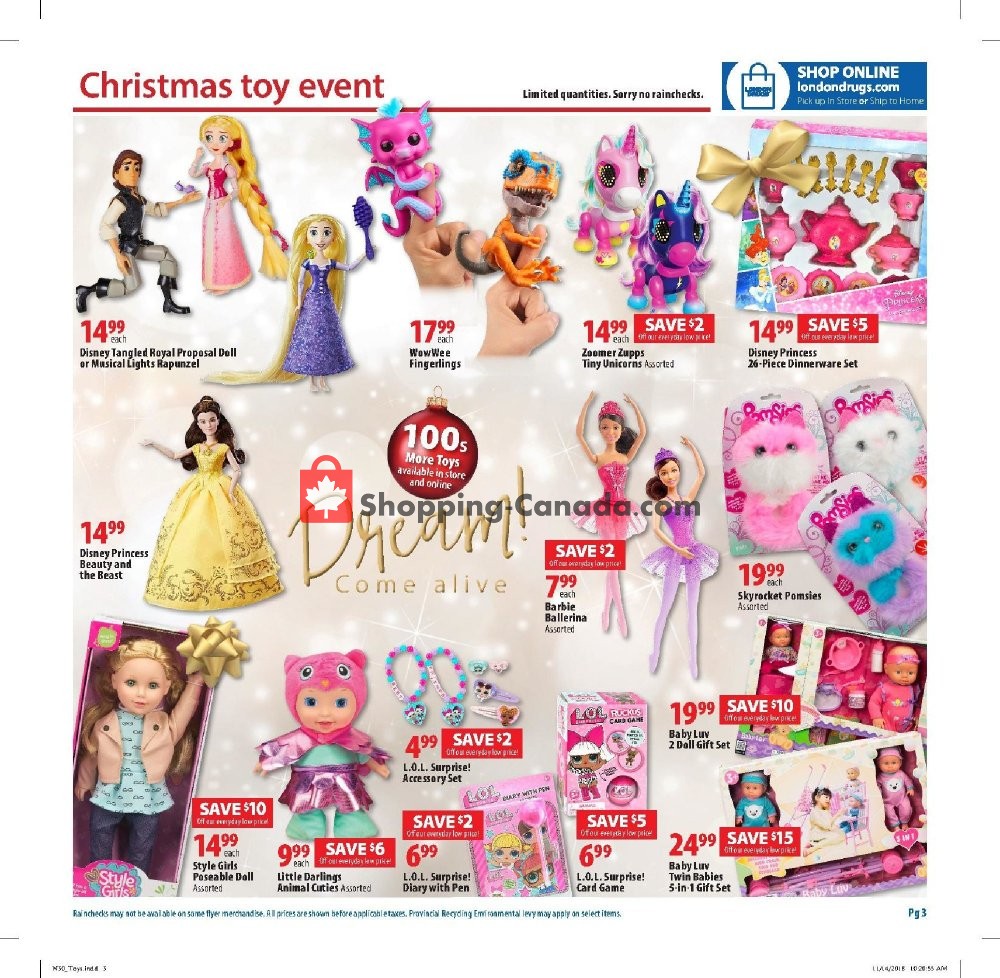London Drugs flyer from Friday November 30, 2018 to Monday December 24, 2018 - page 3