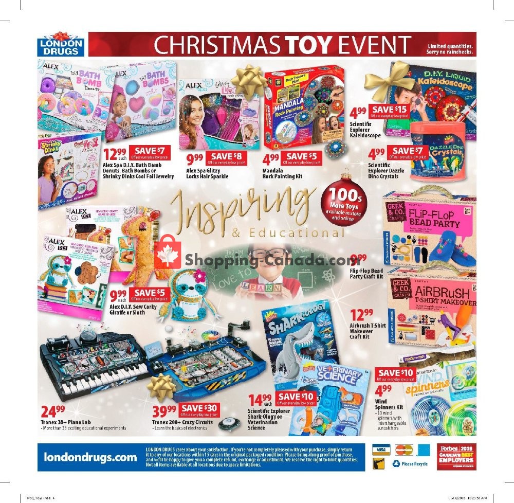 London Drugs flyer from Friday November 30, 2018 to Monday December 24, 2018 - page 5