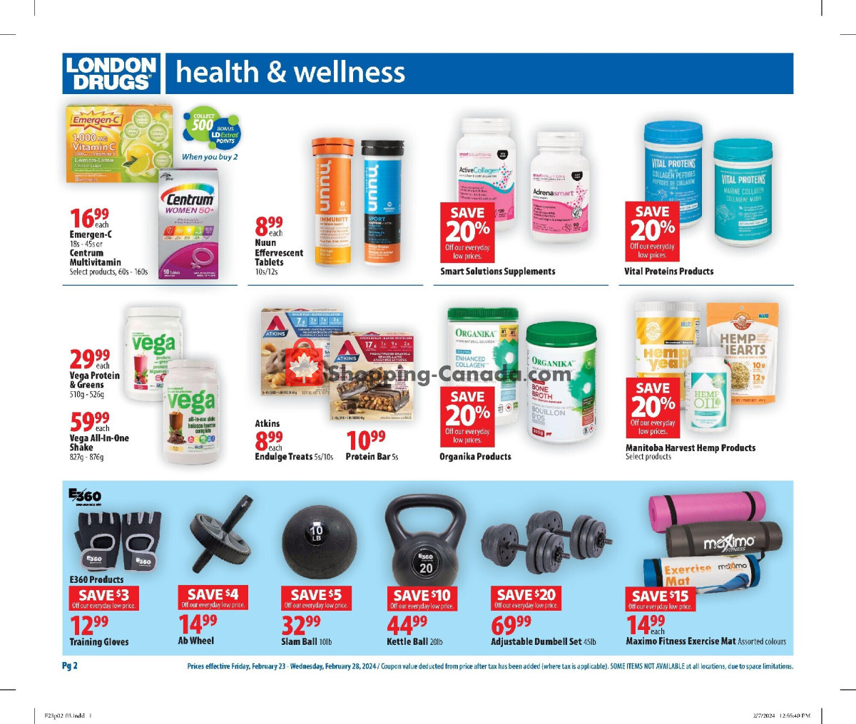 London Drugs flyer from Friday February 23, 2024 to Wednesday February 28, 2024 - page 2