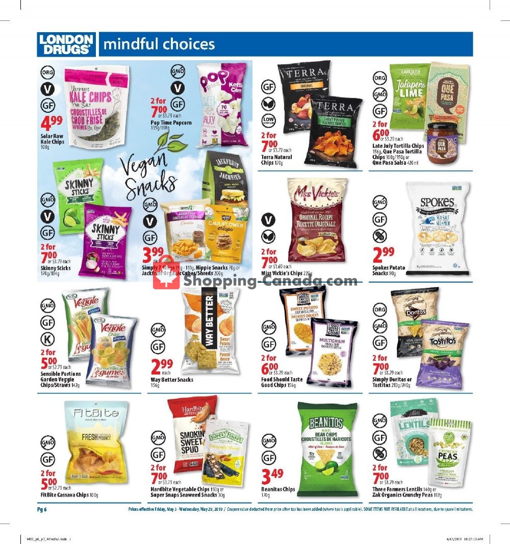London Drugs flyer from Friday May 3, 2019 to Wednesday May 29, 2019 - page 6