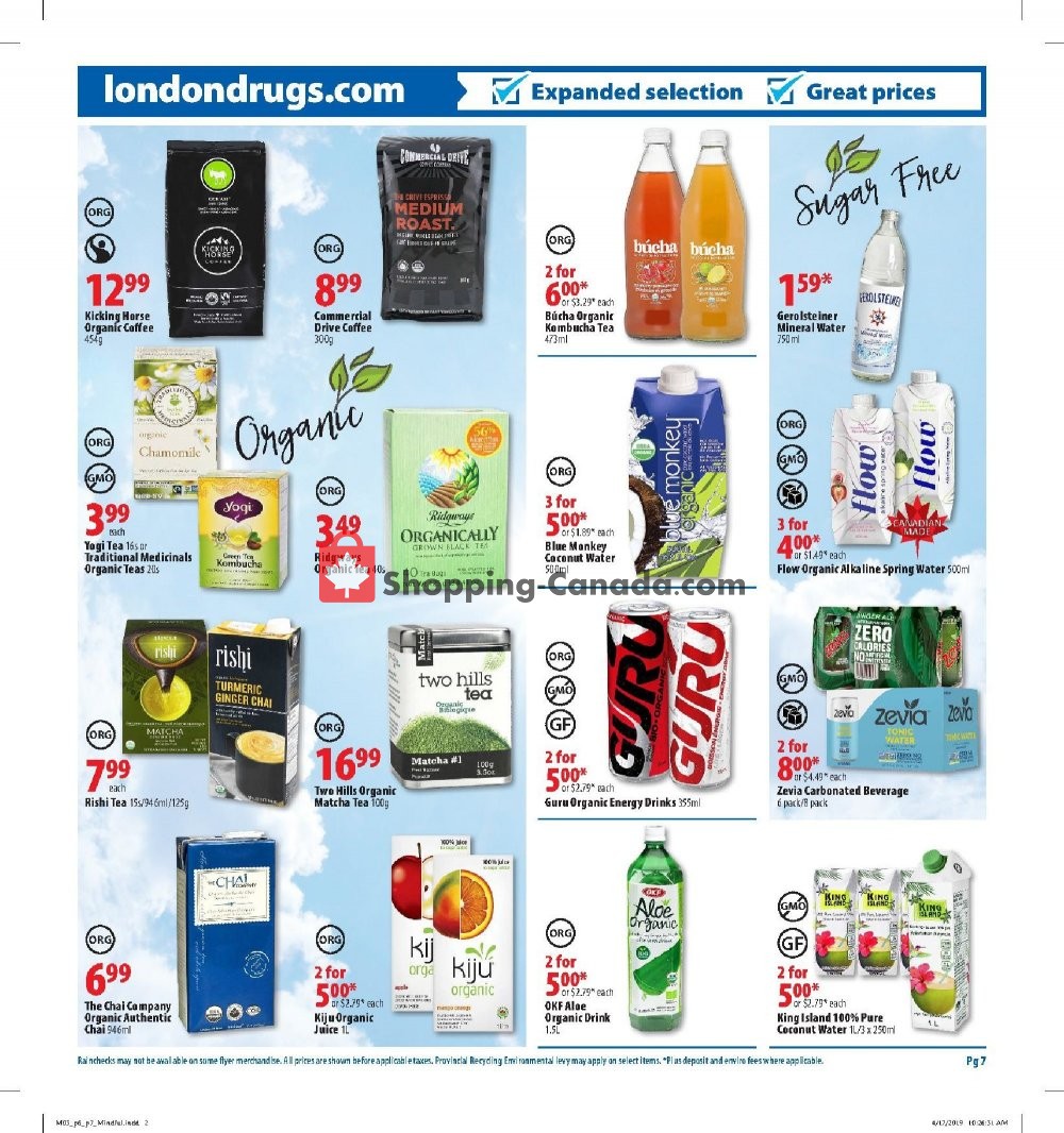 London Drugs flyer from Friday May 3, 2019 to Wednesday May 29, 2019 - page 7