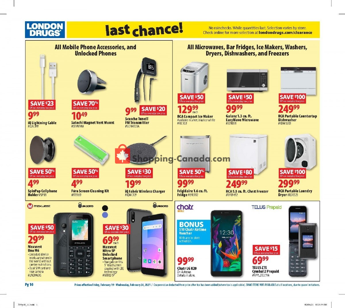 London Drugs flyer from Friday February 19, 2021 to Wednesday February 24, 2021 - page 12