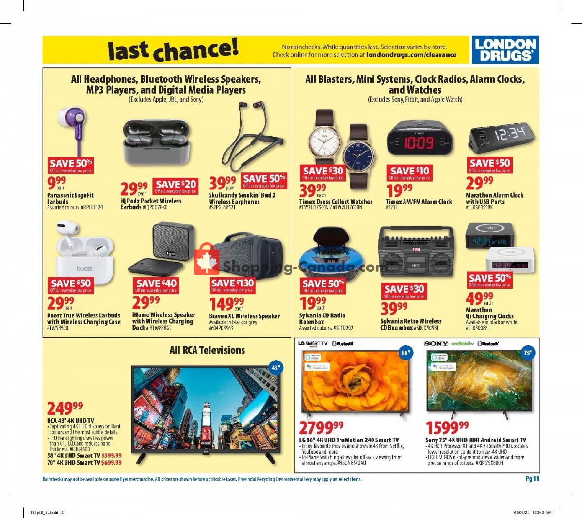 London Drugs flyer from Friday February 19, 2021 to Wednesday February 24, 2021 - page 13