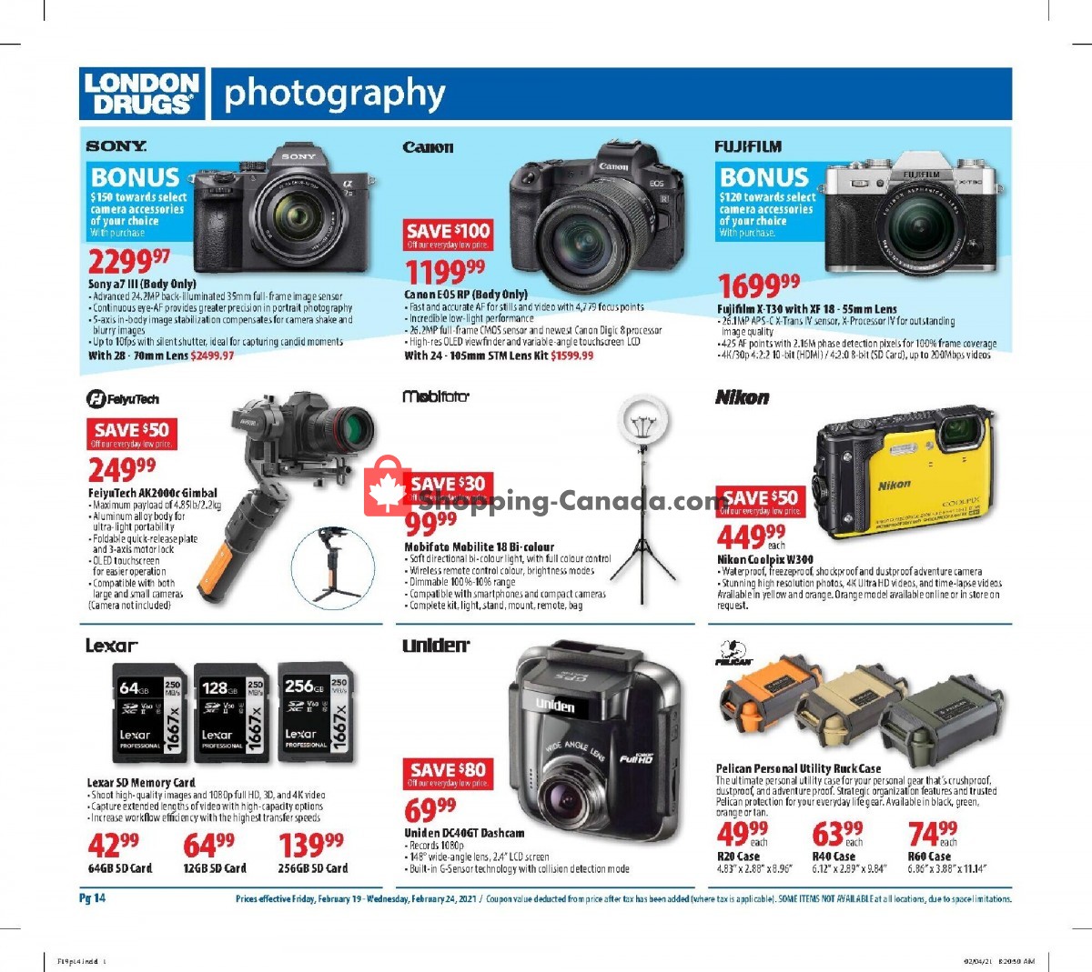 London Drugs flyer from Friday February 19, 2021 to Wednesday February 24, 2021 - page 16