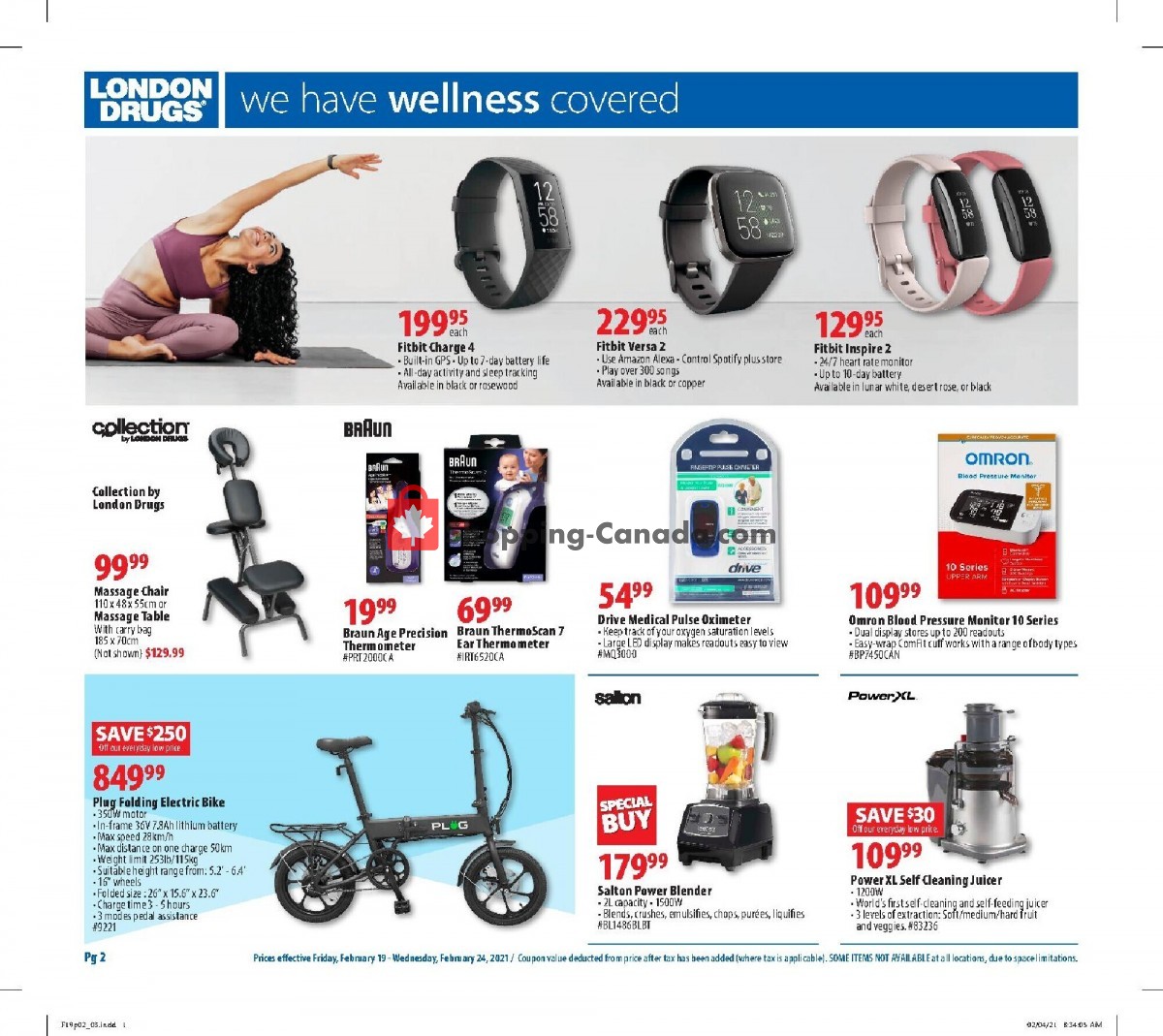 London Drugs flyer from Friday February 19, 2021 to Wednesday February 24, 2021 - page 3