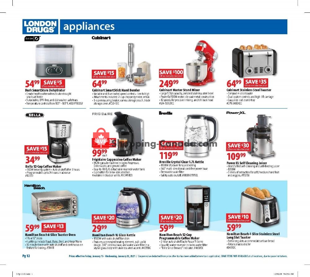 London Drugs flyer from Friday January 15, 2021 to Wednesday January 20, 2021 - page 15