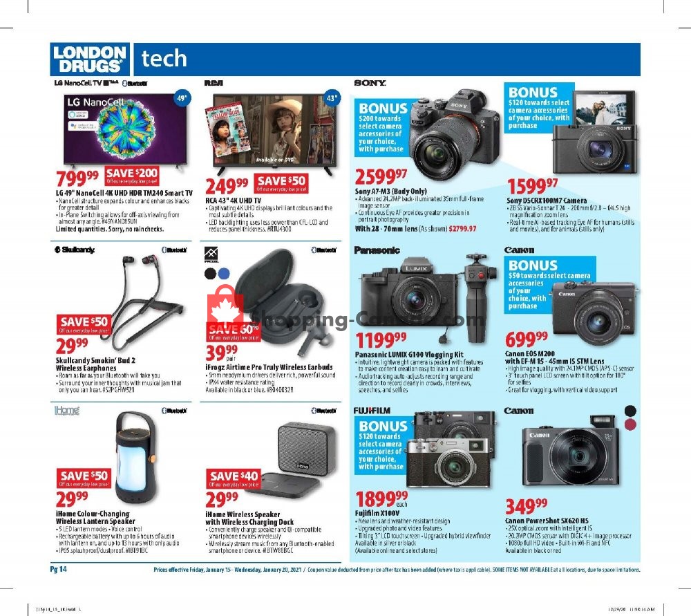 London Drugs flyer from Friday January 15, 2021 to Wednesday January 20, 2021 - page 17