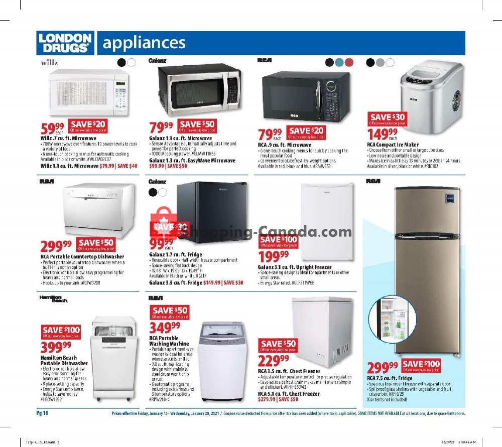 London Drugs flyer from Friday January 15, 2021 to Wednesday January 20, 2021 - page 21