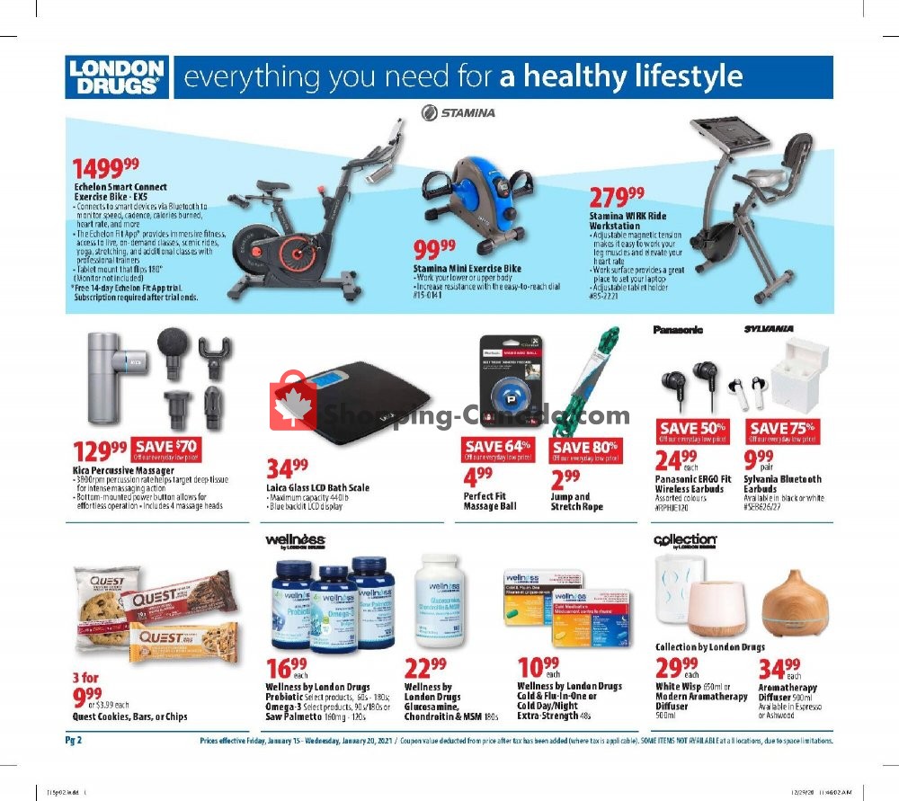 London Drugs flyer from Friday January 15, 2021 to Wednesday January 20, 2021 - page 4