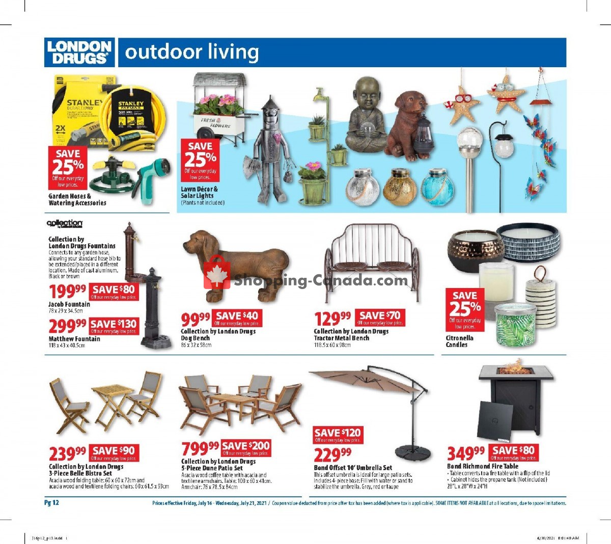 London Drugs flyer from Friday July 16, 2021 to Wednesday July 21, 2021 - page 13