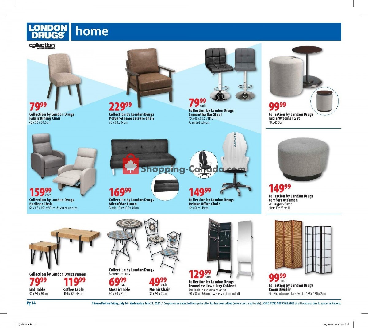 London Drugs flyer from Friday July 16, 2021 to Wednesday July 21, 2021 - page 15