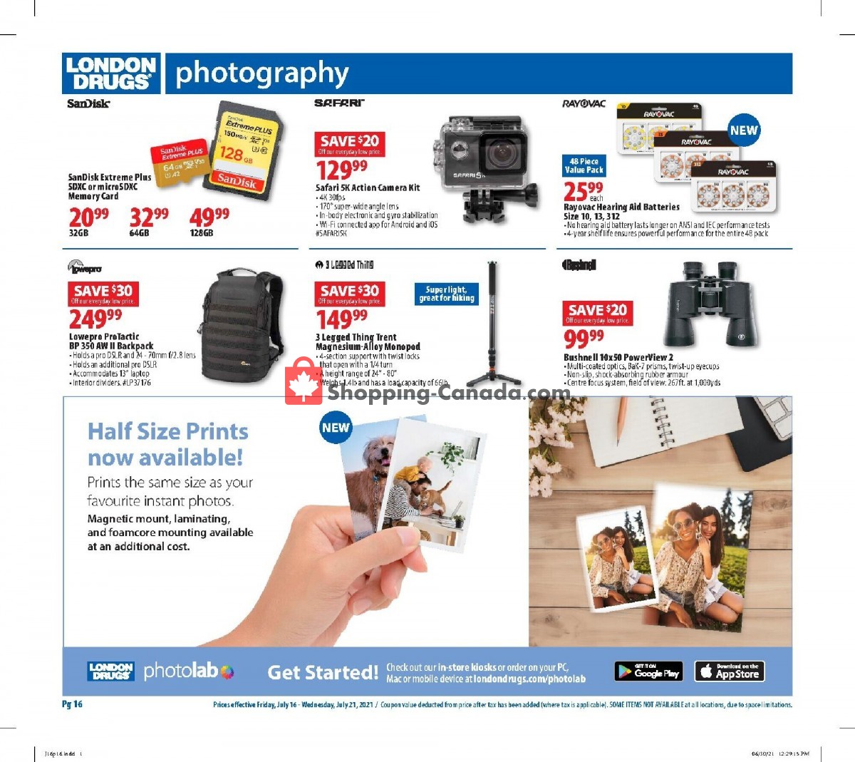 London Drugs flyer from Friday July 16, 2021 to Wednesday July 21, 2021 - page 17