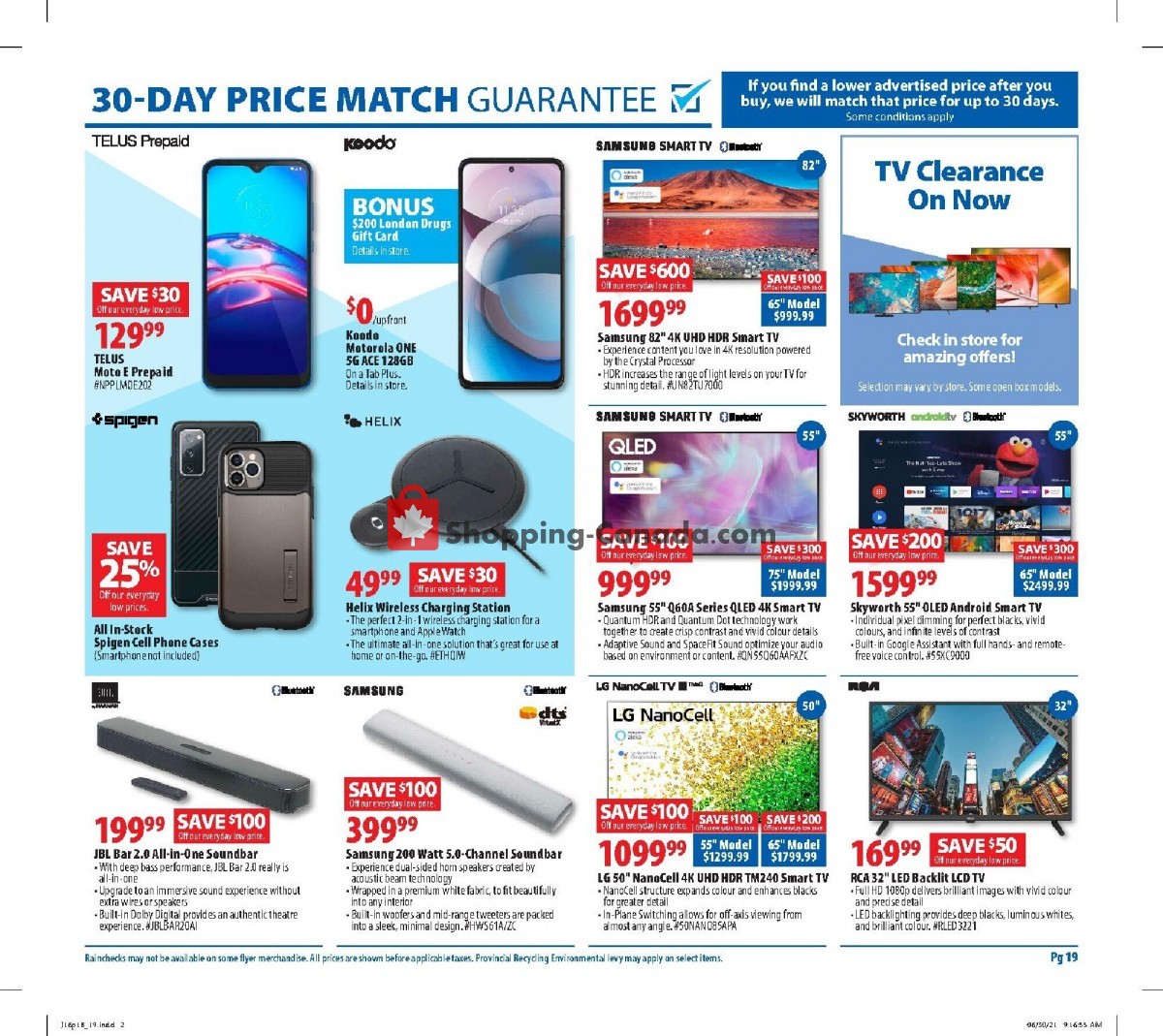 London Drugs flyer from Friday July 16, 2021 to Wednesday July 21, 2021 - page 20