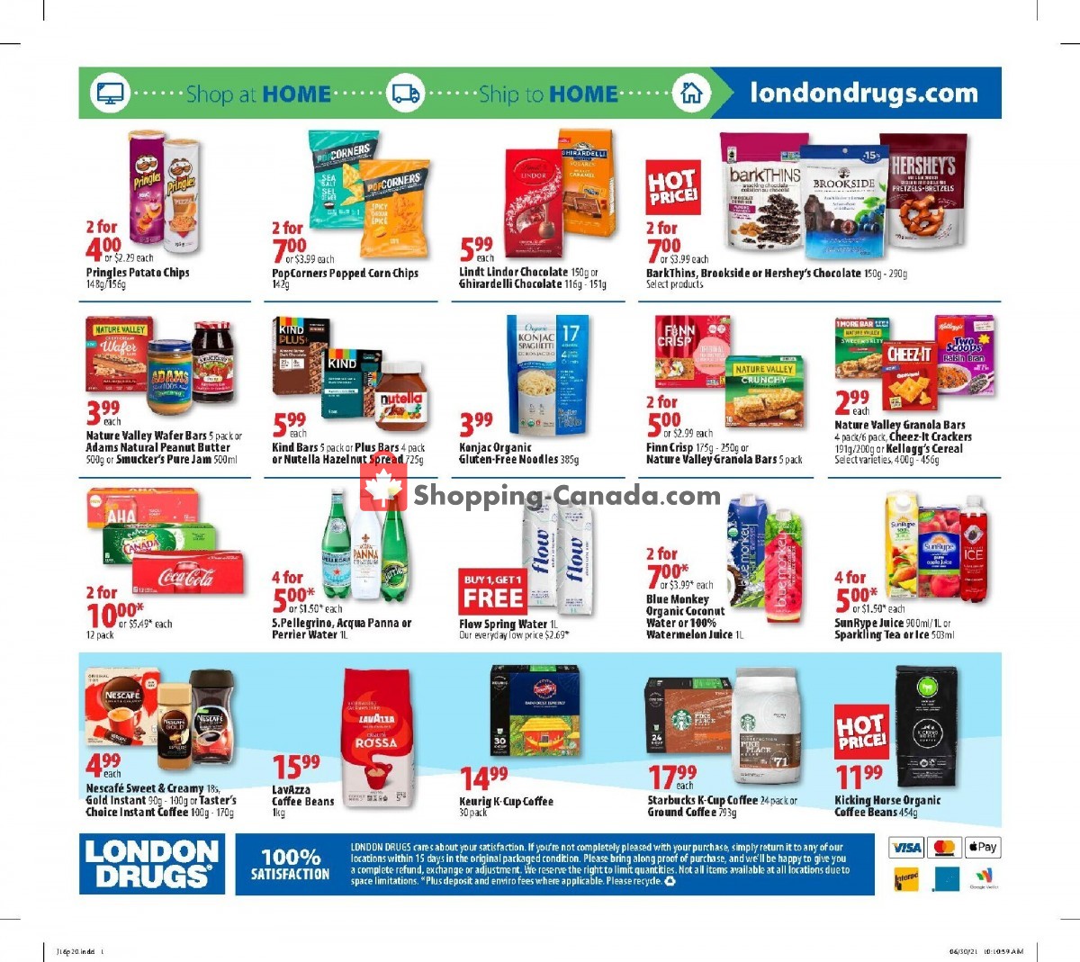 London Drugs flyer from Friday July 16, 2021 to Wednesday July 21, 2021 - page 22