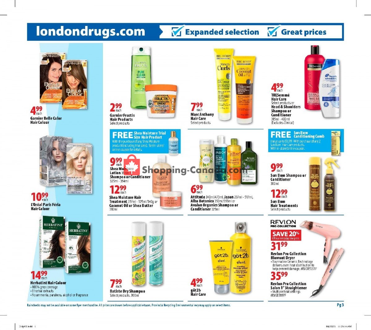 London Drugs flyer from Friday July 16, 2021 to Wednesday July 21, 2021 - page 4