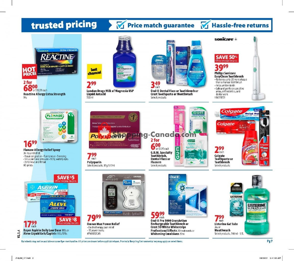 London Drugs flyer from Friday July 16, 2021 to Wednesday July 21, 2021 - page 8