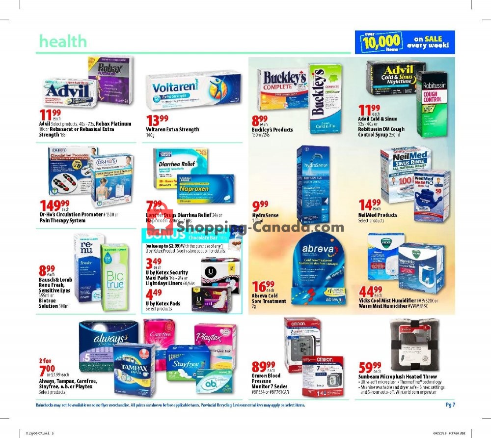 London Drugs flyer from Friday October 12, 2018 to Wednesday October 17, 2018 - page 10