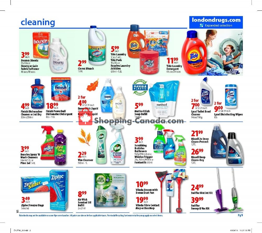 London Drugs flyer from Friday October 12, 2018 to Wednesday October 17, 2018 - page 12